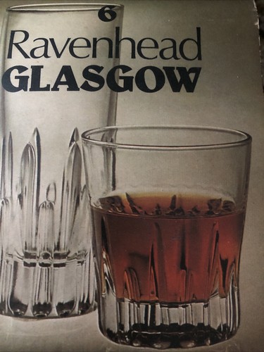 Ravenhead tumblers etched - etched, 6
