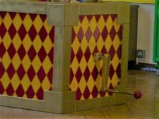 Giant Jack in the Box Prop Stage Theatre Halloween One Off Handmade