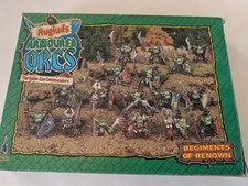Boxed OOP incomplete/damaged Citadel/Games Workshop  Ruglud's Armoured Orcs