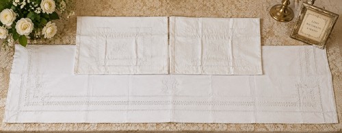 Initials hand embroidered - initials,