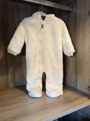 Baby neutral cream snowsuit - baby,