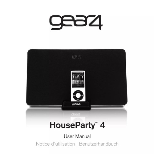 Gear4 house party speaker - gear4,