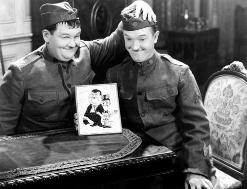 Laurel and hardy 13x19 - hardy, photo
