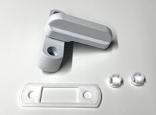 Door Turnbuckle Swivel Catch Painted Metal for Caravan Motorhome or Boat - EDT3