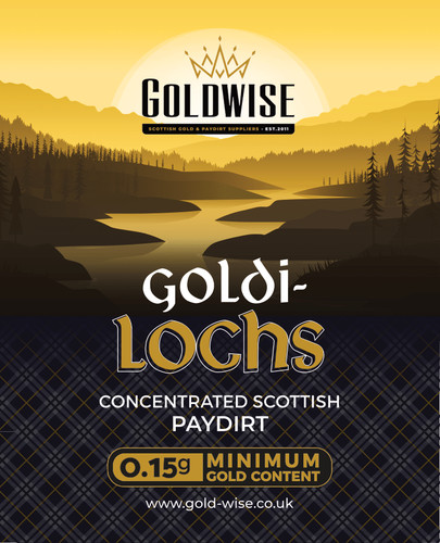 Scottish gold paydirt 22ct - scottish,