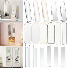 Wall/Floor/Over Door Long Mirror Full Length Dressing Room Hallway Bedroom