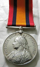 QSA QUEENS SOUTH AFRICA MEDAL