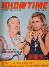 SHOWTIME APR 1966 ALEXANDRA BASTEDO, MORECAMBE WISE, OUR MAN FLINT, SENTA BERGER