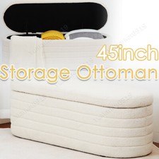 Large Ottoman Storage Bench