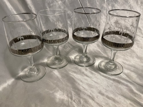 Set vintage etched - vintage,