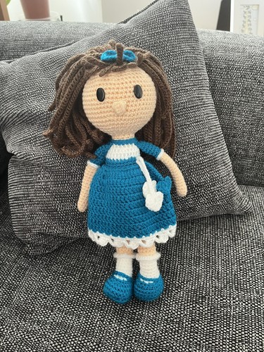 Hand crochet doll - crochet,