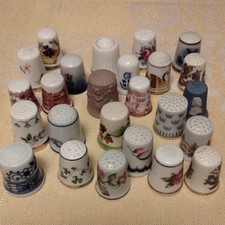 Thimble Collection, Lot of 25, From 1970's and 80's, Prestige makers.