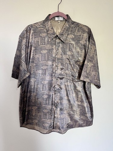 Thai silk men shirt size - shirt,
