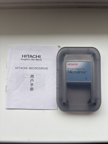 Hitachi microdrive card - hitachi,