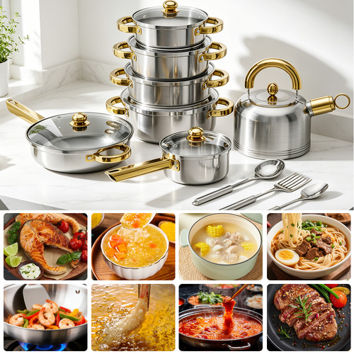 17pcs induction non - 17pcs,