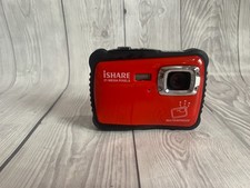ISHARE Underwater Camera 21 Megapixels Waterproof Digital Camera Red