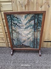 Antique needlework fire - antique,