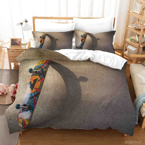 Skateboard quilt cover - skateboard,