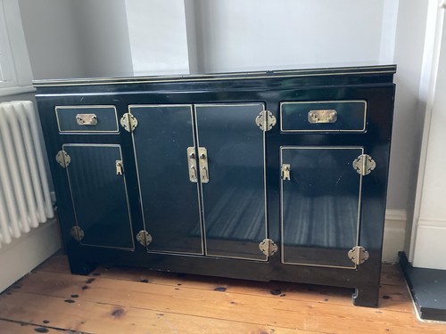 Oriental style sideboard - oriental, sideboard/