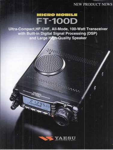 Yaesu 100d ham radio - hf,