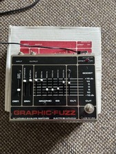 Electro Harmonix Graphic Fuzz Guitar Pedal Vintage USA Boxed & Working