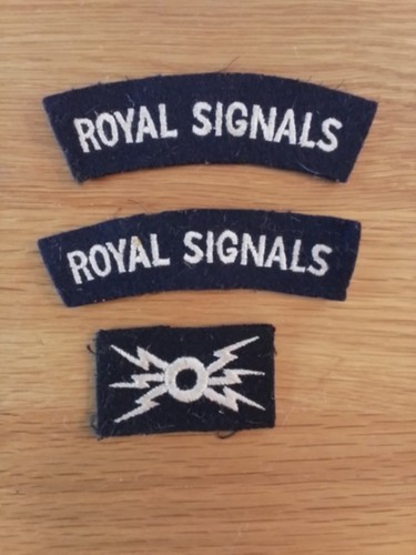 Wwii royal signals cloth - signals,