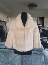 Mink Bolero Jacket Stole Cape