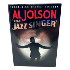 The Jazz Singer [80th Anniversary] [3 Disc Deluxe Edition] (DVD 1927) NEW SEALED