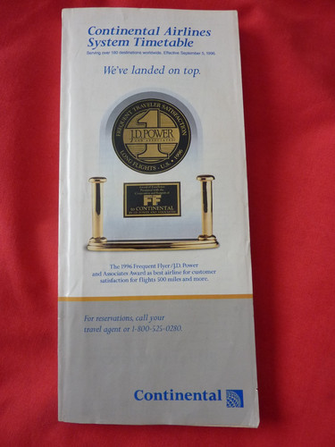 Continental airlines worldwide - continental,
