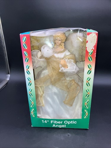 Vintage fiber optic angel - fiber,