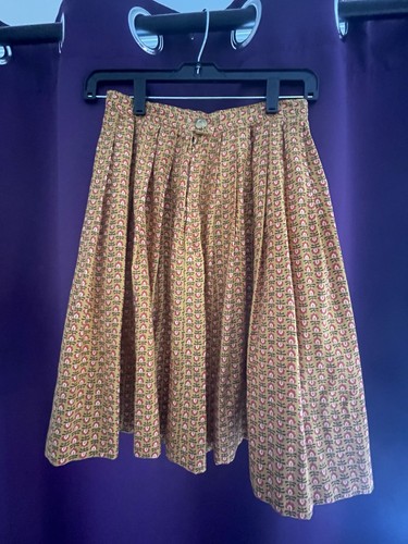 Vintage pleaded short - vintage, skirt