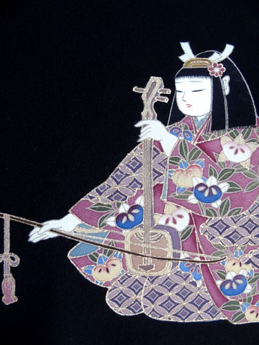 Ayane hand painted girl with - painted,