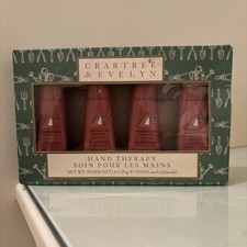 Crabtree & Evelyn Gardeners Hand Therapy ideal gift set, 4 x 25g new boxed