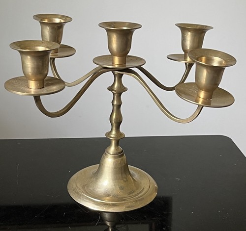 Vintage brass light - brass, 5-light