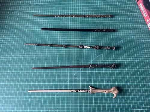 Bundle cosplay resin wands - x,