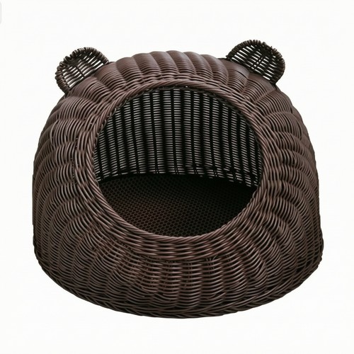 Wicker cat hideaway - cat, woven