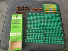 SUBBUTEO REF C108 PITCH FENCE SURROUND COMPLETE ALL PANELS AND POSTS NICE LABEL