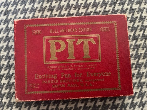 Vintage pit card - card, bull