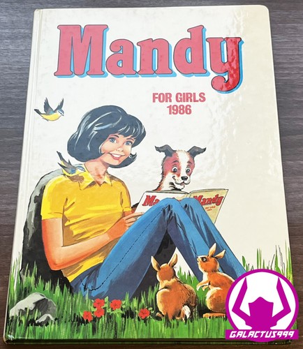 Mandy for girls 1986 annual - girls,