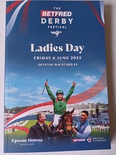 Epsom Downs Race Card 6/6/25 2025 Derby Oaks Minnie Hauk