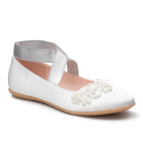 Girls ivory and silver - ivory,