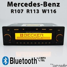 Bluetooth Radio For Mercedes R107 R113 W116 Becker Indianapolis BE7920 Sat Nav MP3