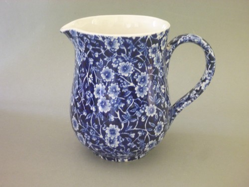 Burleigh blue calico - blue, jug