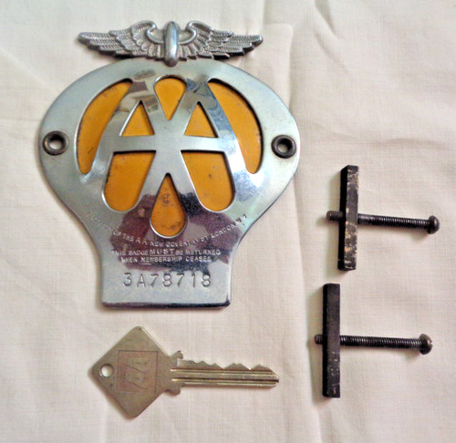Vintage car badge - 3a78718, &