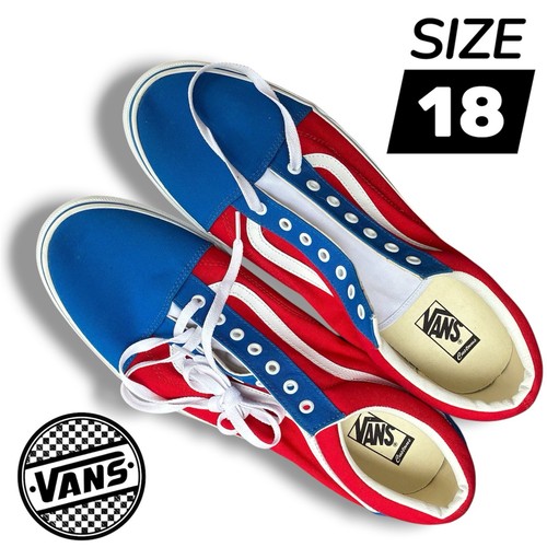 Rare vans customs - rare, red