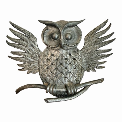 Vintage metal owl - 70’s,
