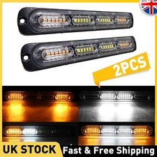 2PCS 12LED Strobe Light Bar