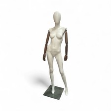 Matt White Fibreglass Female Mannequin