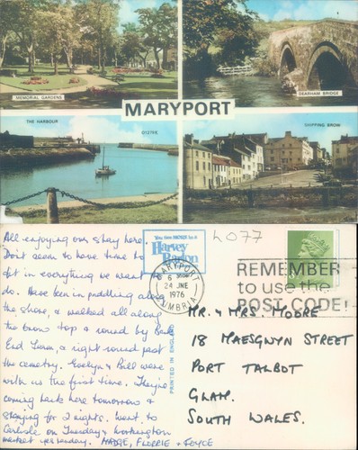 Town views maryport - town, of