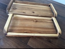 Zara Home New Set of 2 Wooden